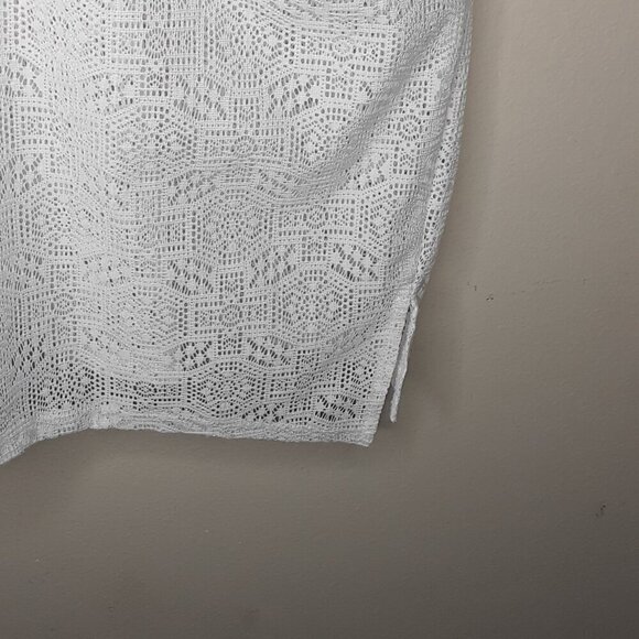 Anthropologie Akemi & Kin Bratton Lace Beach Swim Pool Coverup Top M/L - Picture 6 of 9